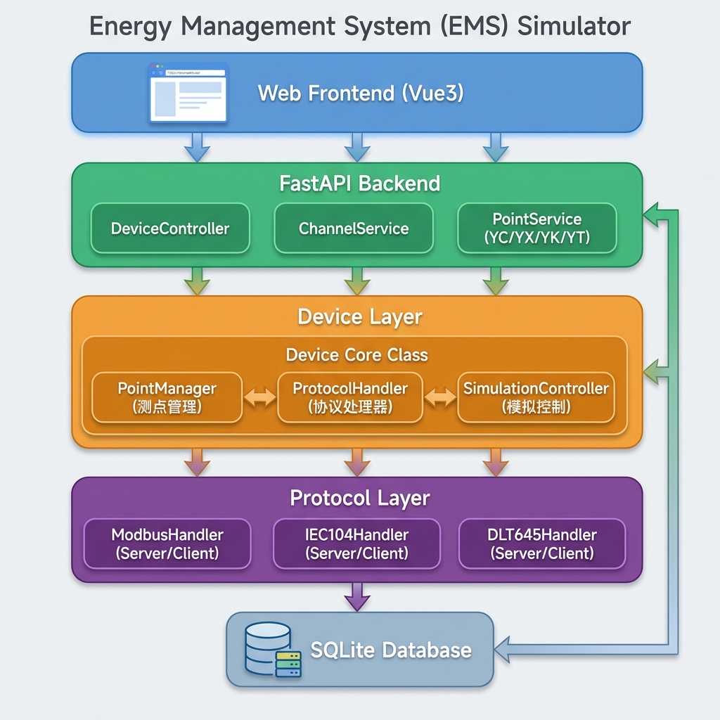 EMS Simulate 架构图